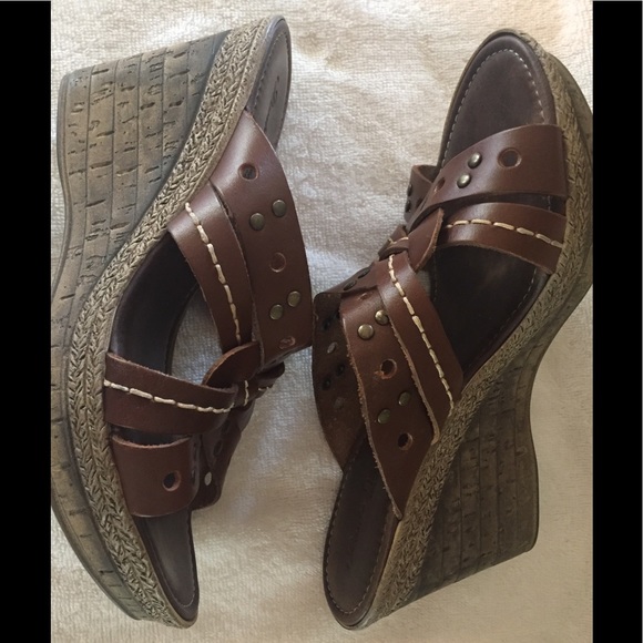 PONTE VECCHIO HANDMADE IN ITALY SANDALS  SIZE 39/8 - Picture 4 of 7